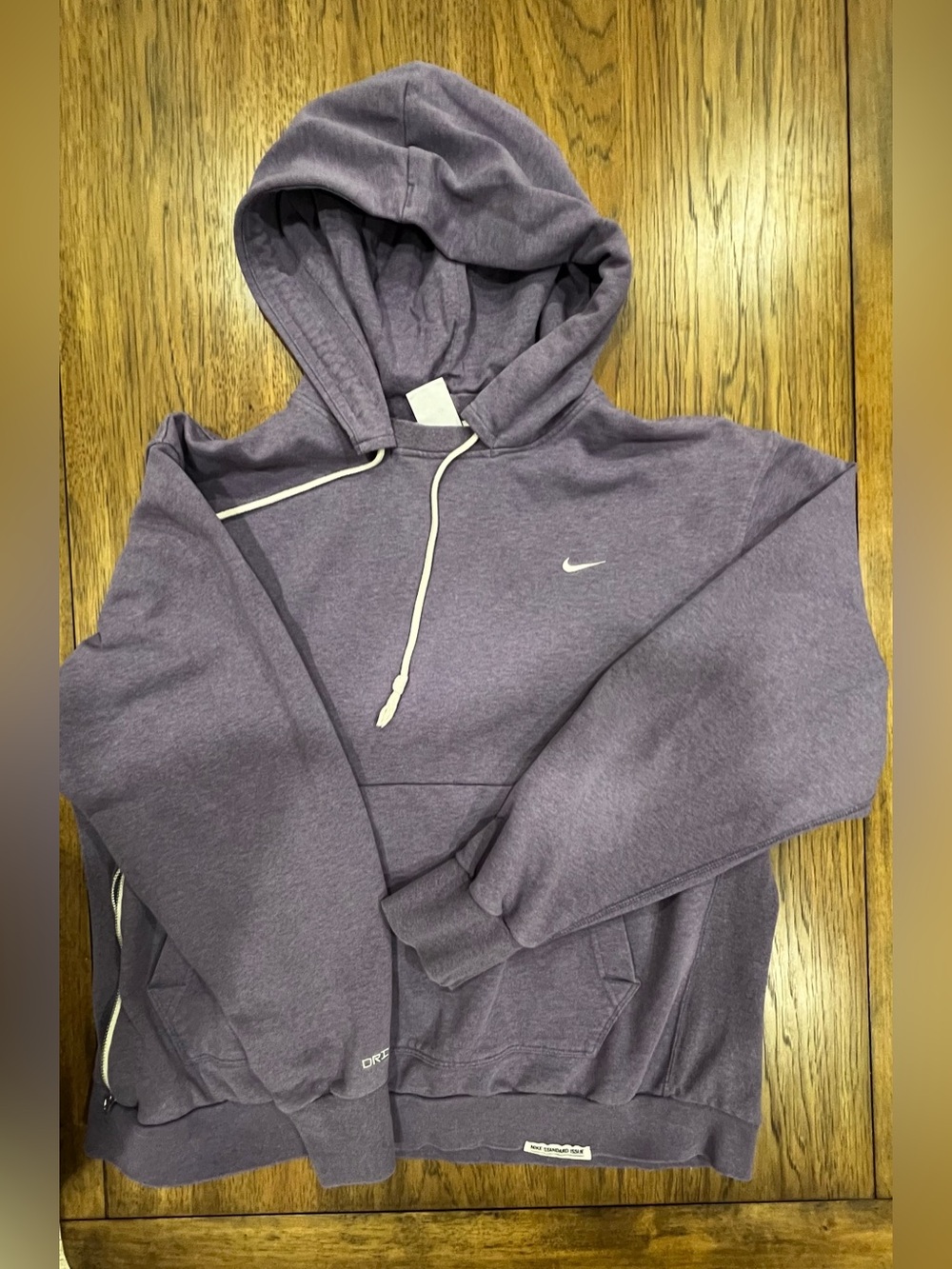Nike Men's Purple/Gray Crewneck Hoodie Sweatshirt